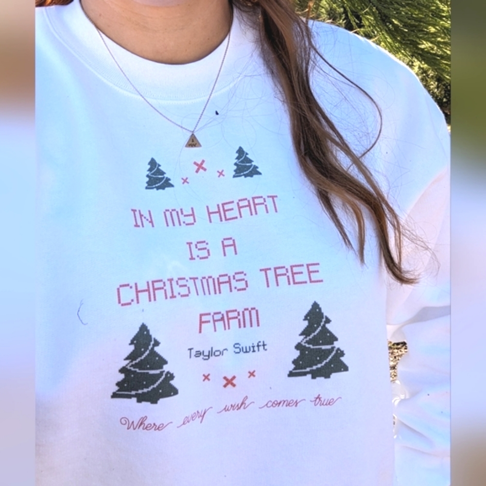Taylor Swift Christmas Tree Farm Sweatshirt